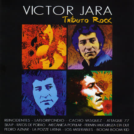 Carátula Victor Jara, tributo rock