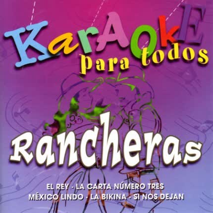 Carátula KARAOKE PARA TODOS - Rancheras
