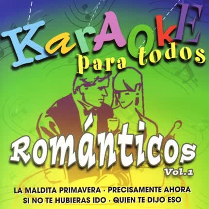 Carátula KARAOKE PARA TODOS - Románticos Volumen 1