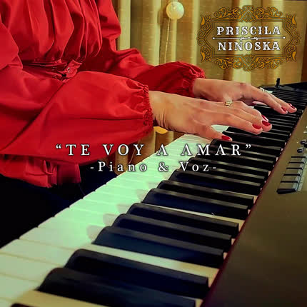 Carátula PRISCILA NINOSKA - Te Voy a Amar (Piano y Voz)