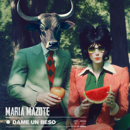 Carátula MARIA MAZOTE - Dame Un Beso