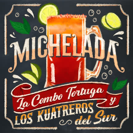 Carátula LA COMBO TORTUGA & LOS KUATREROS DEL SUR - Michelada