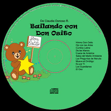 Carátula CLAUDIA DONOSO - Bailando con Don Osito