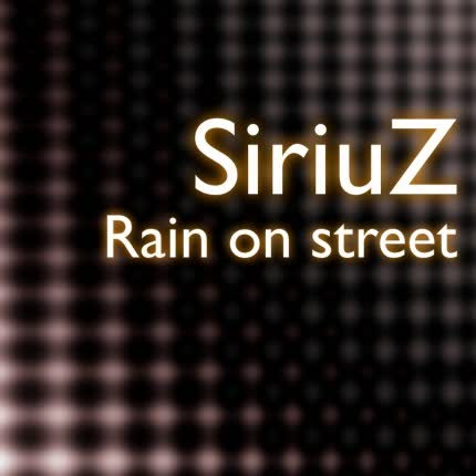 Carátula Rain on street
