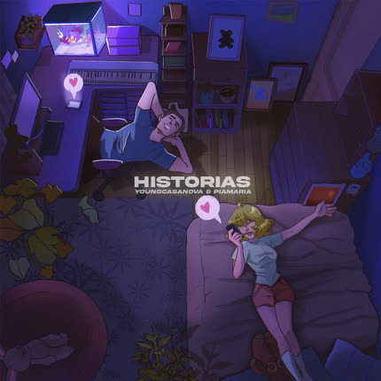 Carátula HISTORIAS (Remix)