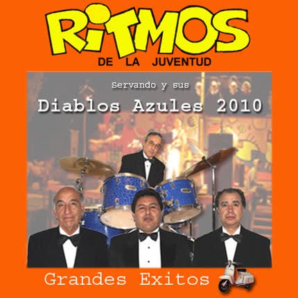 Carátula LOS DIABLOS AZULES - Ritmos de la Juventud