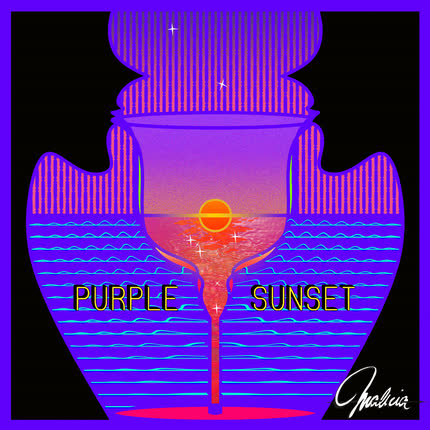 Carátula Purple sunset