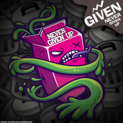 Carátula GIVEN - Never Given Up
