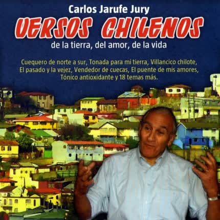 Carátula CARLOS JARUFE JURY - Versos chilenos