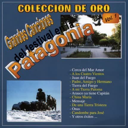 Carátula Grandes Canciones del Festival <br/>en La Patagonia 