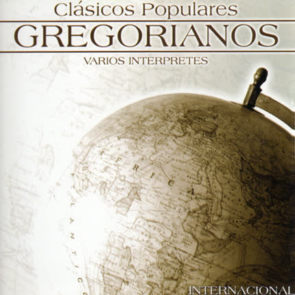 Carátula Clásicos <br/>Populares Gregorianos Internacional 