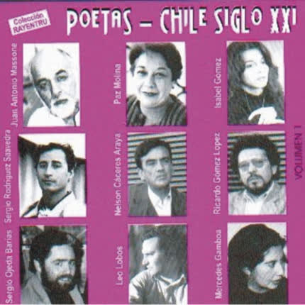 Carátula Poetas-Chile Siglo XXI <br/>volumen 1 