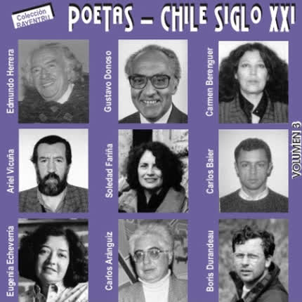 Carátula Poetas-Chile Siglo XXI <br/>volumen 3 