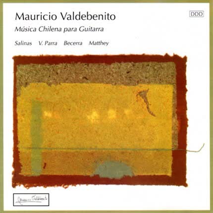 Carátula MAURICIO VALDEBENITO - Musica chilena para guitarra