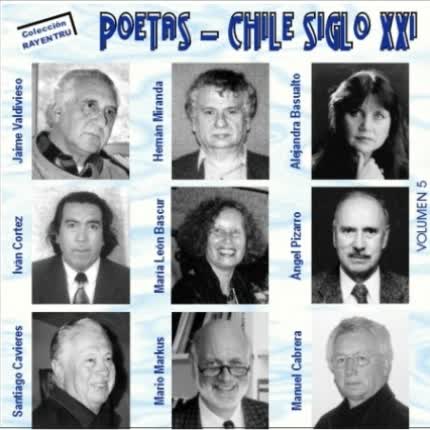 Carátula Poetas-Chile Siglo XXI <br/>volumen 5 
