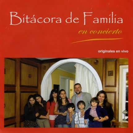 Carátula BITACORA DE FAMILIA - LEONARDO CARO - Bitácora de Familia en Concierto