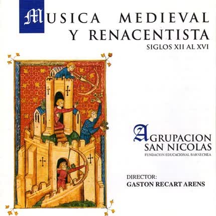 Carátula AGRUPACION SAN NICOLAS - Música medieval y renacentista