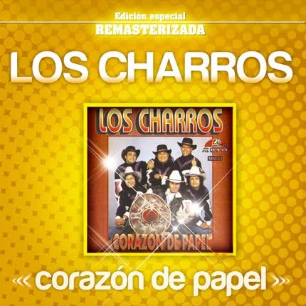 Carátula LOS CHARROS - Corazón de papel