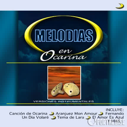 Carátula Melodías en Ocarina, <br/>volumen 1 