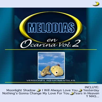 Carátula ROMANTIC FLUTES ORCHESTRA - Melodías en Ocarina, volumen 2