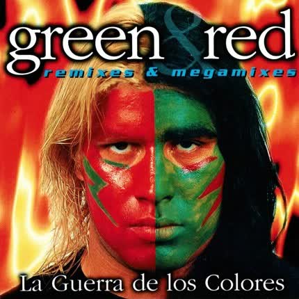 Carátula GRUPO RED - GRUPO GREEN - Guerra de Colores
