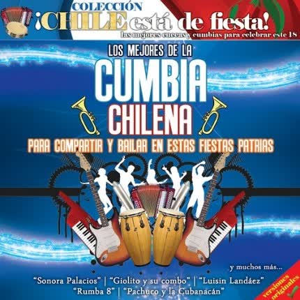 Carátula Los mejores de la <br/>cumbia chilena 