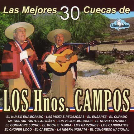 Carátula LOS HERMANOS CAMPOS - Las Mejores 30 Cuecas