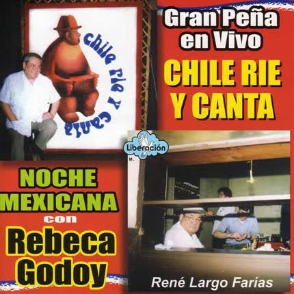 Carátula REBECA GODOY - Chile Rie y Canta - Noche Mexicana