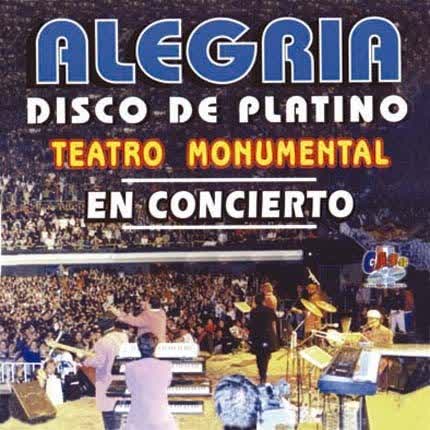 Carátula GRUPO ALEGRIA - En Concierto (disco de platino)
