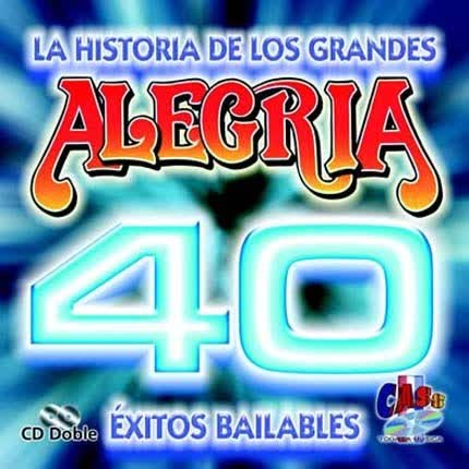 Carátula La Historia de los grandes 40 Exitos <br/>Bailables vol 1 