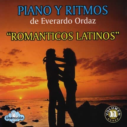 Carátula EVERARDO ORDAZ - Romanticos Latinos