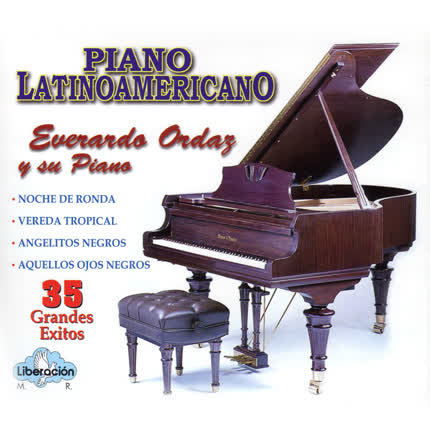 Carátula EVERARDO ORDAZ - Piano Latinoamericano