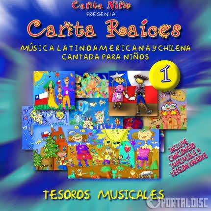 Carátula CANTA RAICES - Tesoros musicales
