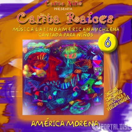 Carátula CANTA RAICES - América morena