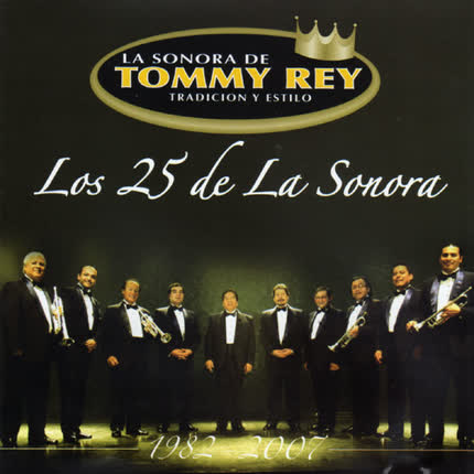 Carátula LA SONORA DE TOMMY REY - Los 25 de La Sonora