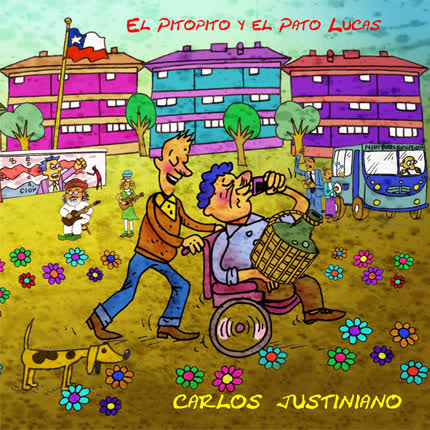 Carátula CARLOS JUSTINIANO - El Pitopito y el Pato Lucas