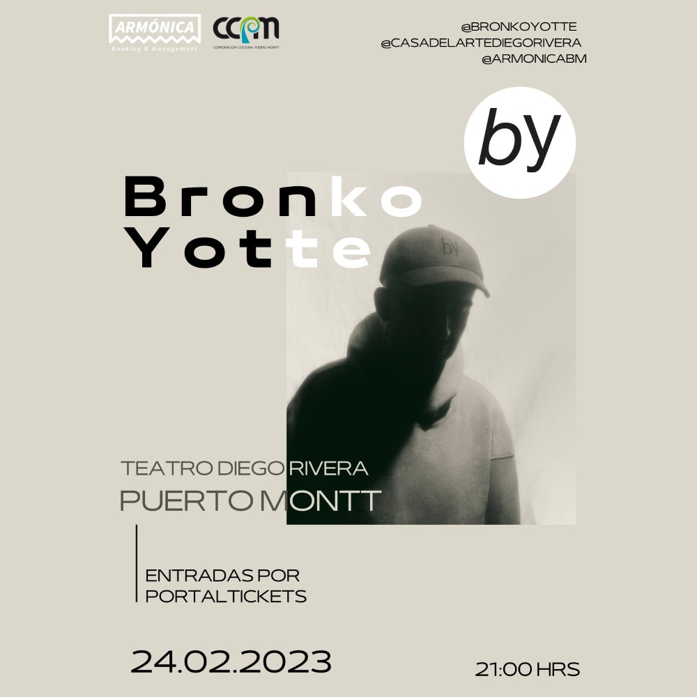 Flyer Evento BRONKO YOTTE EN PUERTO MONTT