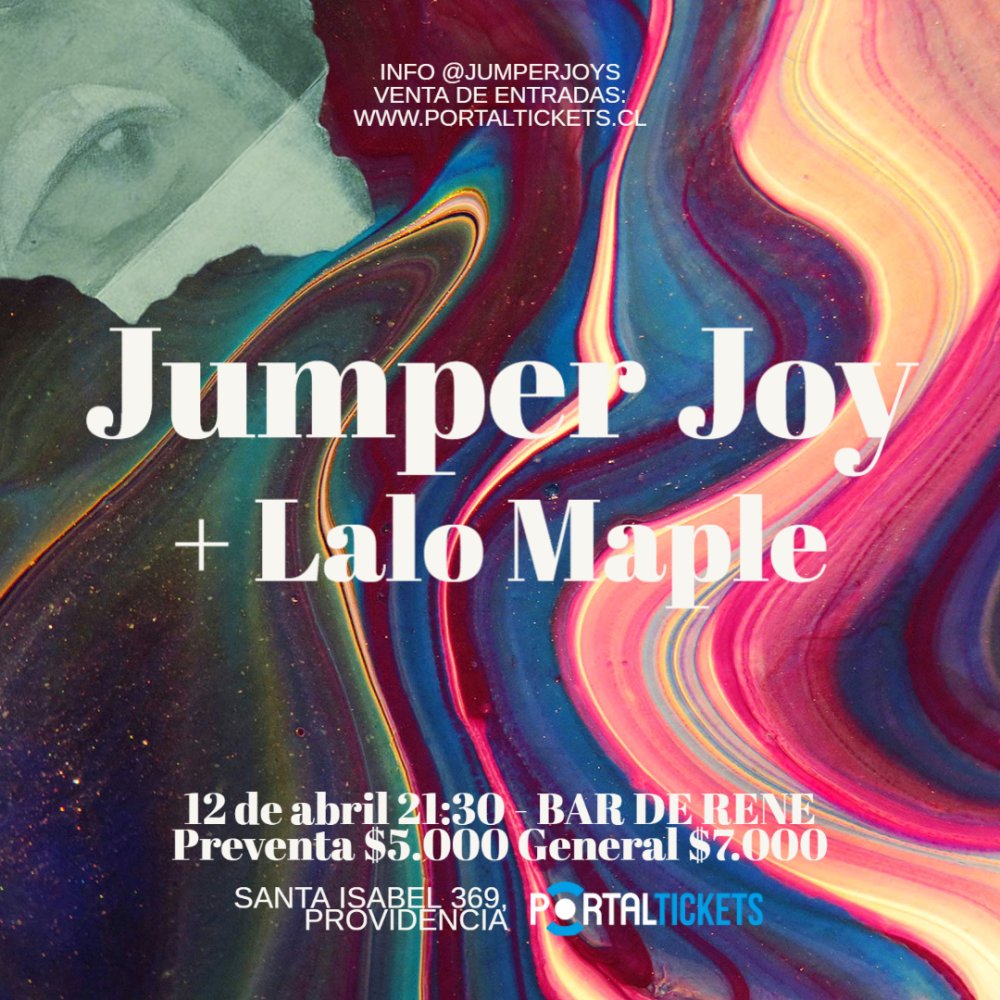 Carátula JUMPER JOY + LALO MAPLE EN BAR DE RENE