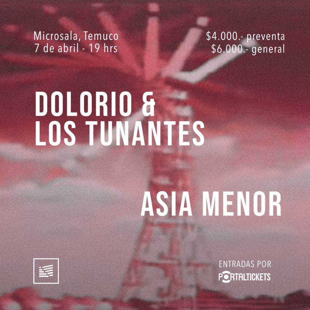 Carátula DOLORIO & LOS TUNANTES - ASIA MENOR EN MICROSALA TEMUCO
