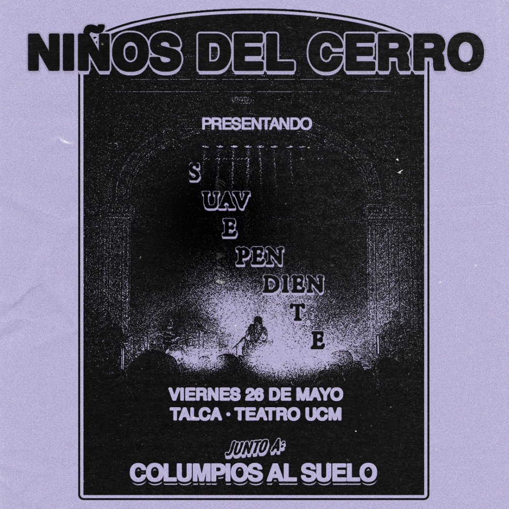 Flyer Evento TALCA - NIÑOS DEL CERRO 