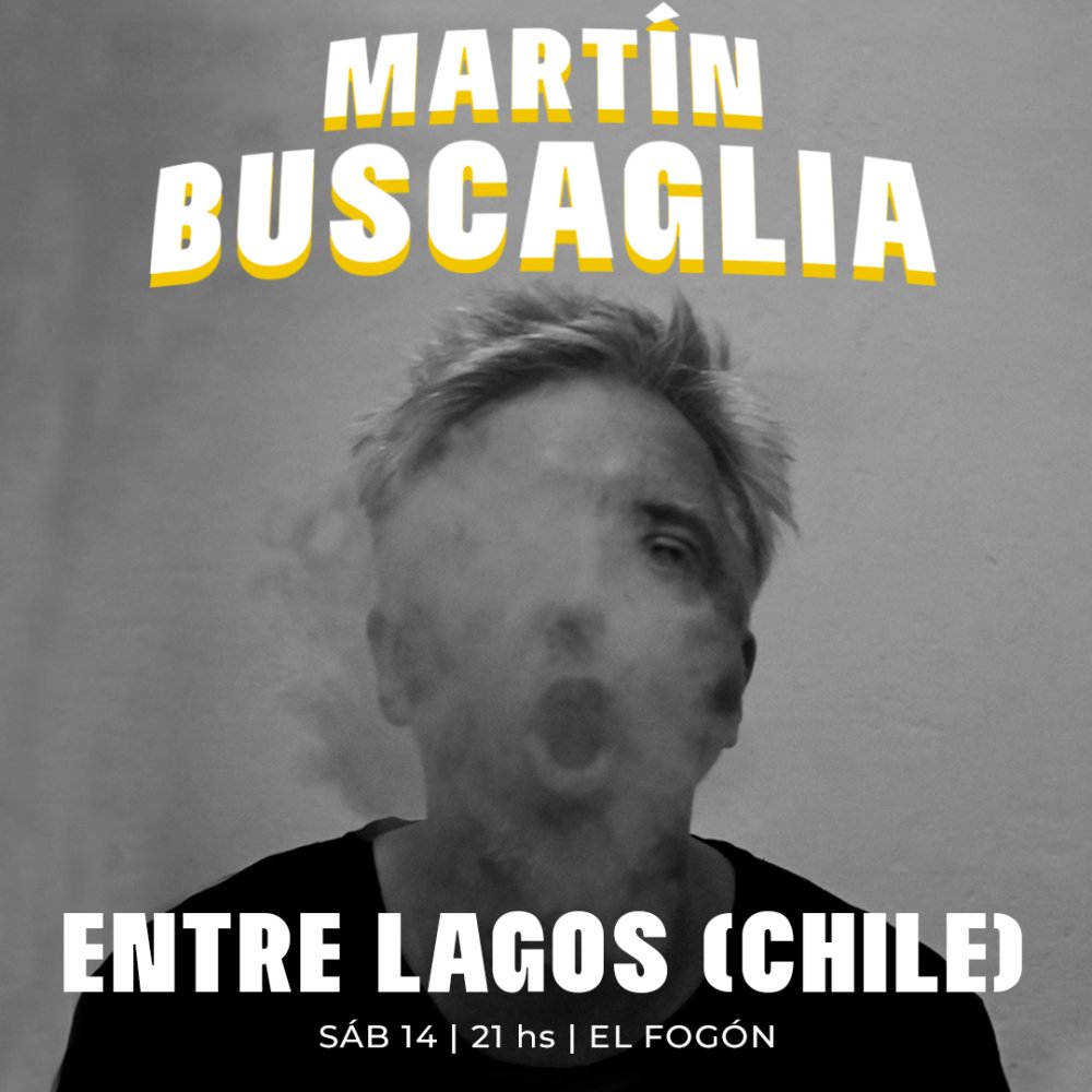 Carátula MARTIN BUSCAGLIA EN ENTRE LAGOS
