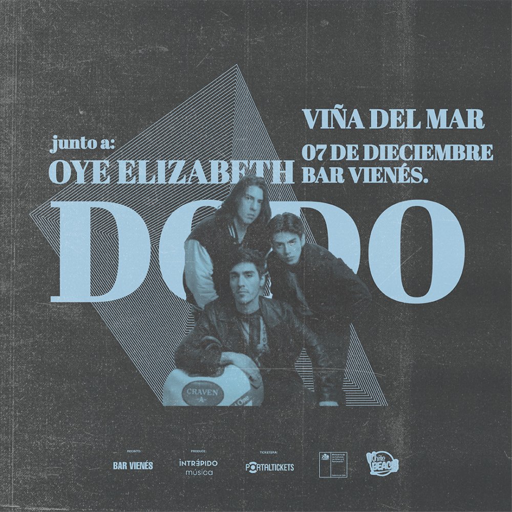 Carátula DODO + OYE, ELIZABETH EN BAR VIENES - VIÑA DEL MAR