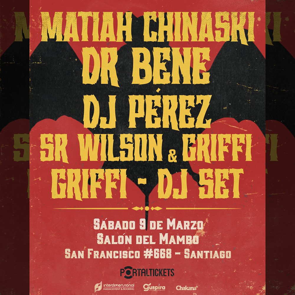 Carátula SR. WILSON & GRIFFI + MATIAH CHINASKI + DR BENE & DJ PÉREZ EN EL SALÓN DEL MAMBO