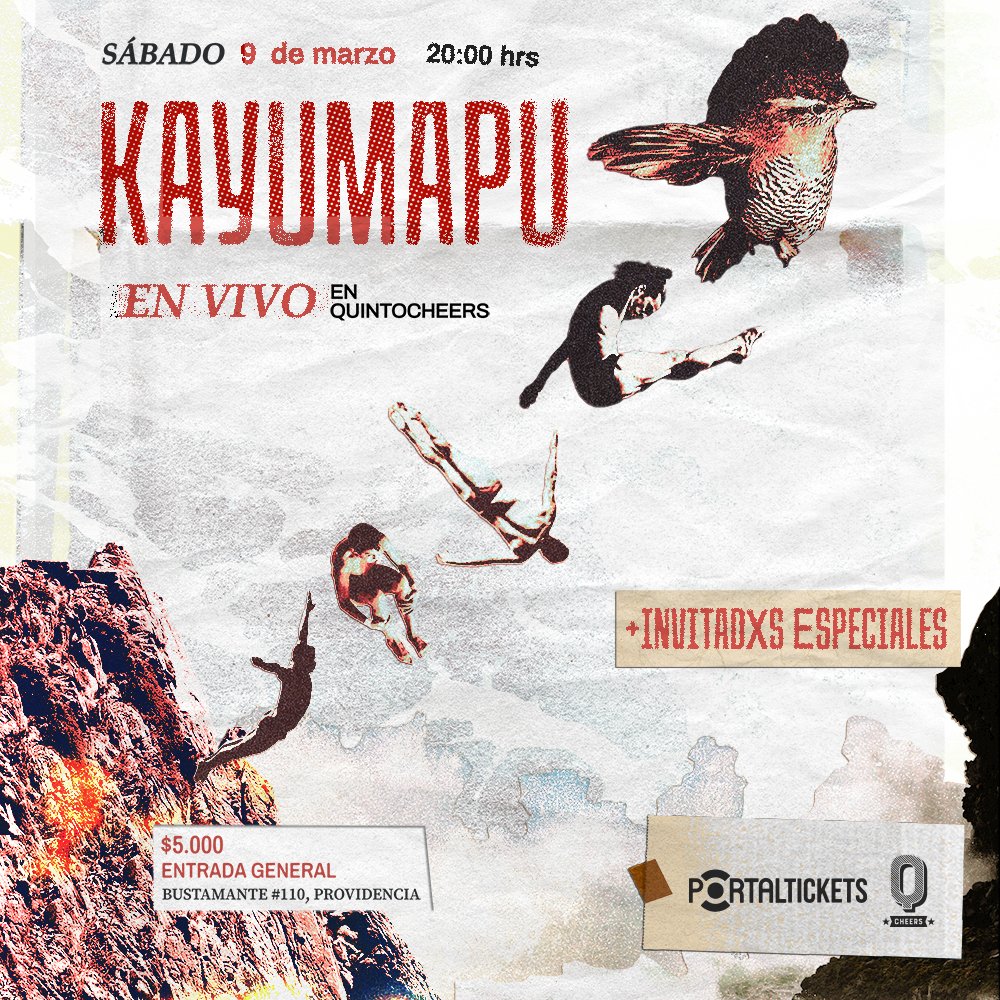 Carátula KAYUMAPU EN QUINTOCHEERS