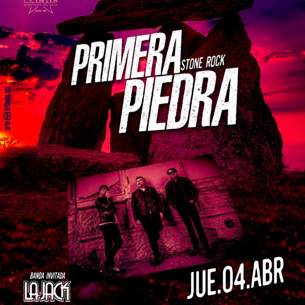 Flyer PRIMERA PIEDRA EN BAR DE RENÉ
