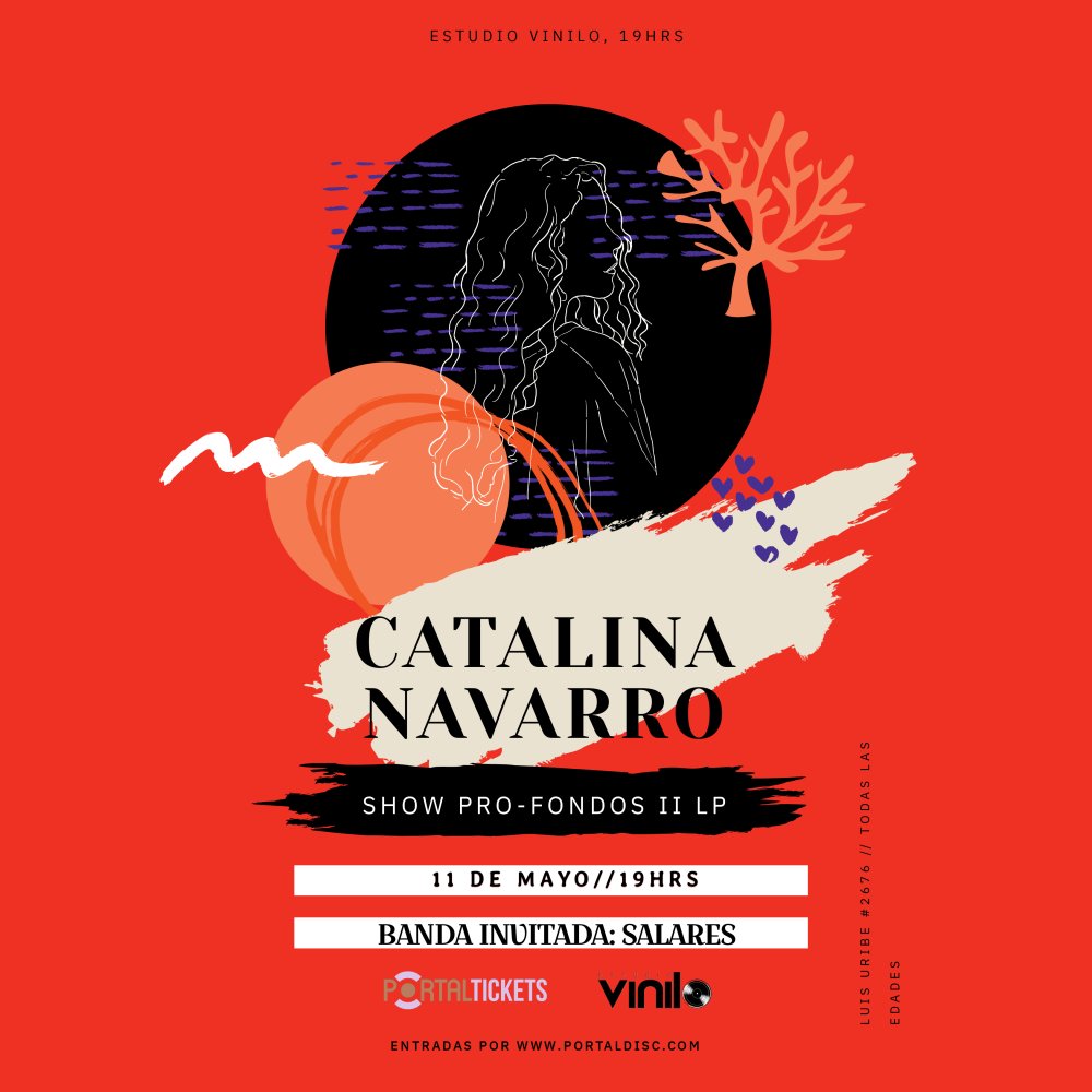 Carátula CATALINA NAVARRO SHOW PRO-FONDO EN ESTUDIO VINILO