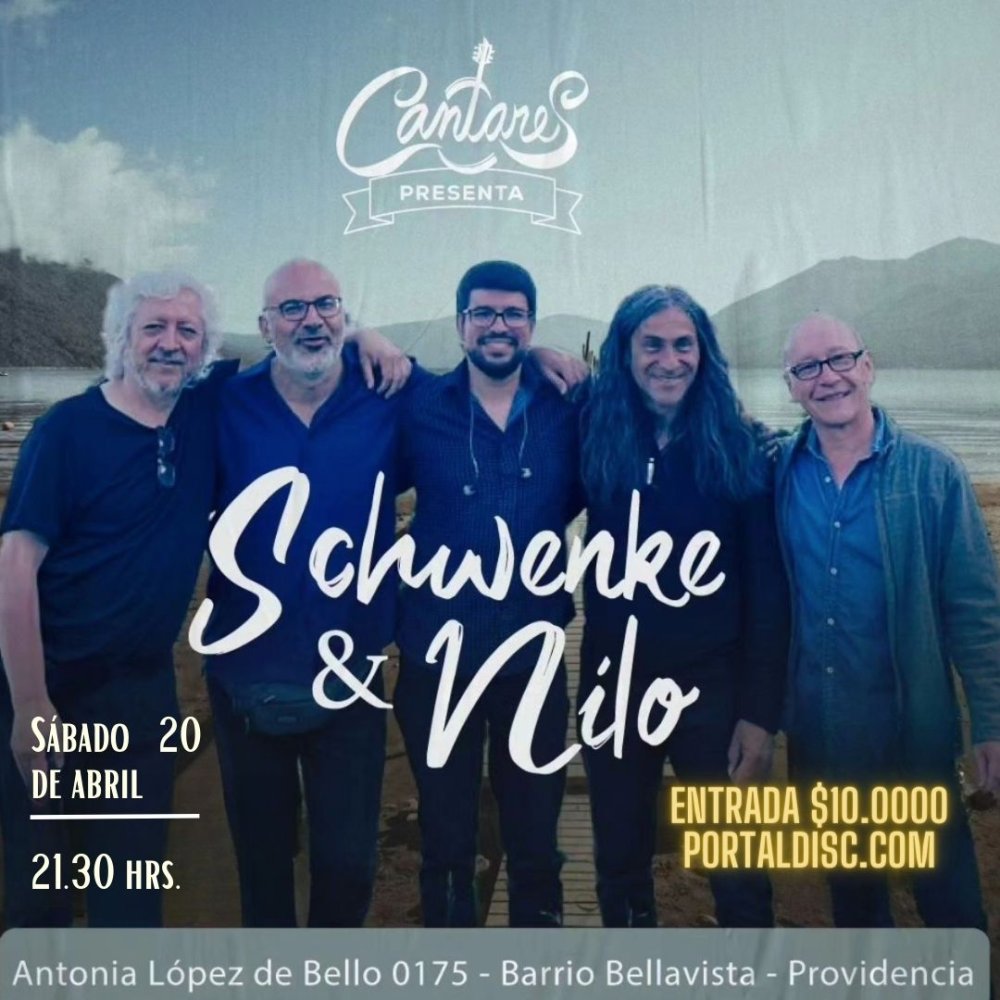 Flyer SCHWENKE & NILO EN CANTARES BAR
