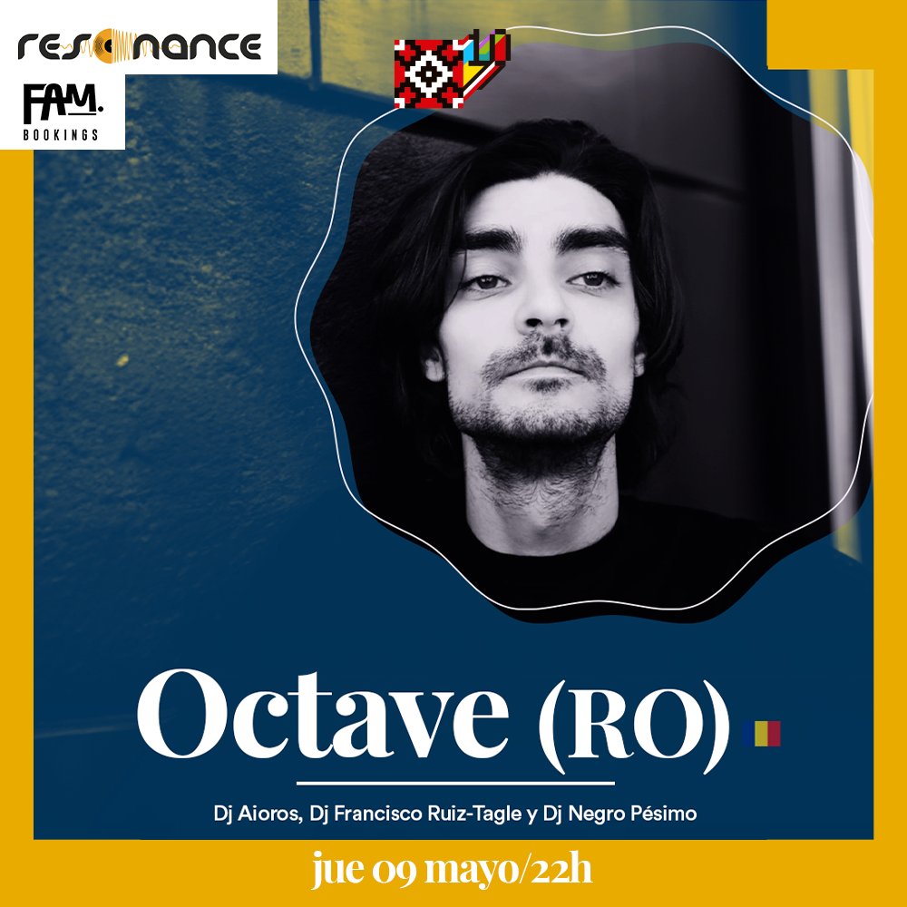 Carátula DJ OCTAVE (RO) (RUMANIA) EN CASA DE SALUD, CONCEPCIÓN