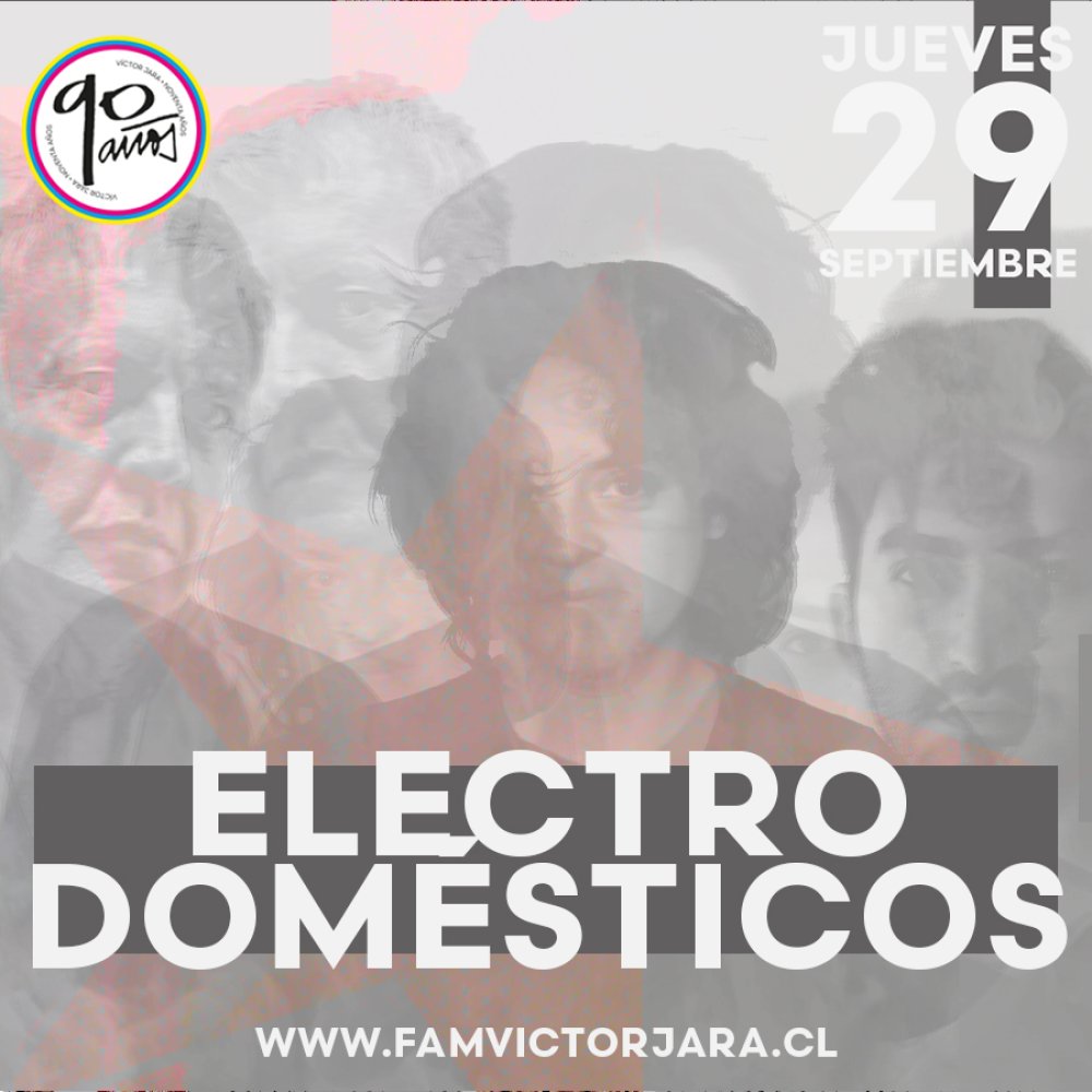 Flyer Evento ELECTRODOMÉSTICOS EN FAM VICTOR JARA