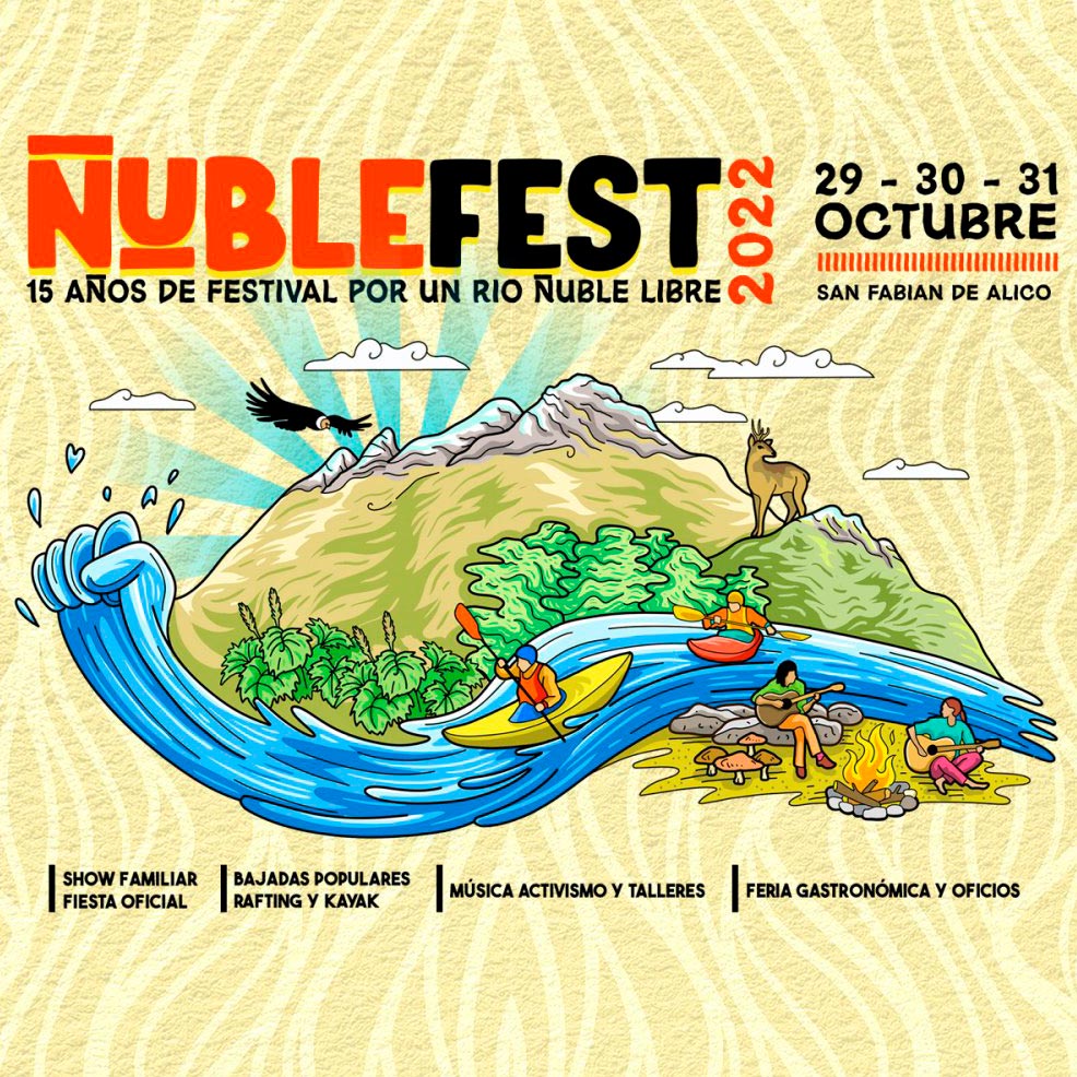 Flyer Evento ÑUBLEFEST 2022